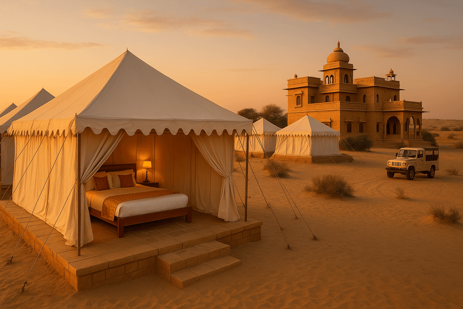 Your Perfect 2-Day Jaisalmer Itinerary with Hotel and Safari — Jaisalmer travel photo