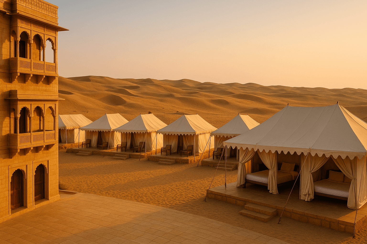 Your Ultimate Guide to Sam Sand Dunes Transfer from Jaisalmer Hotel — Jaisalmer travel photo
