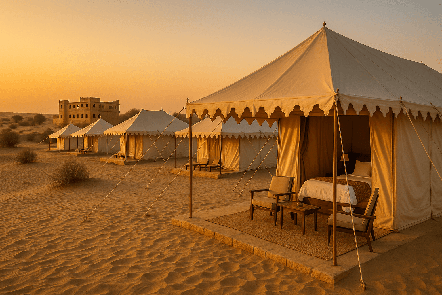 Best Months to Book Jaisalmer Hotels and Desert Camps — Jaisalmer travel photo