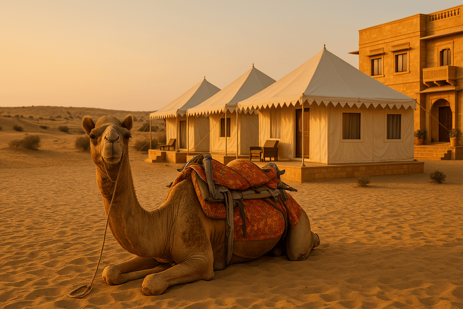 Book Camel Safari with Hotel Pickup in Jaisalmer for an Unforgettable Experience — Jaisalmer travel photo