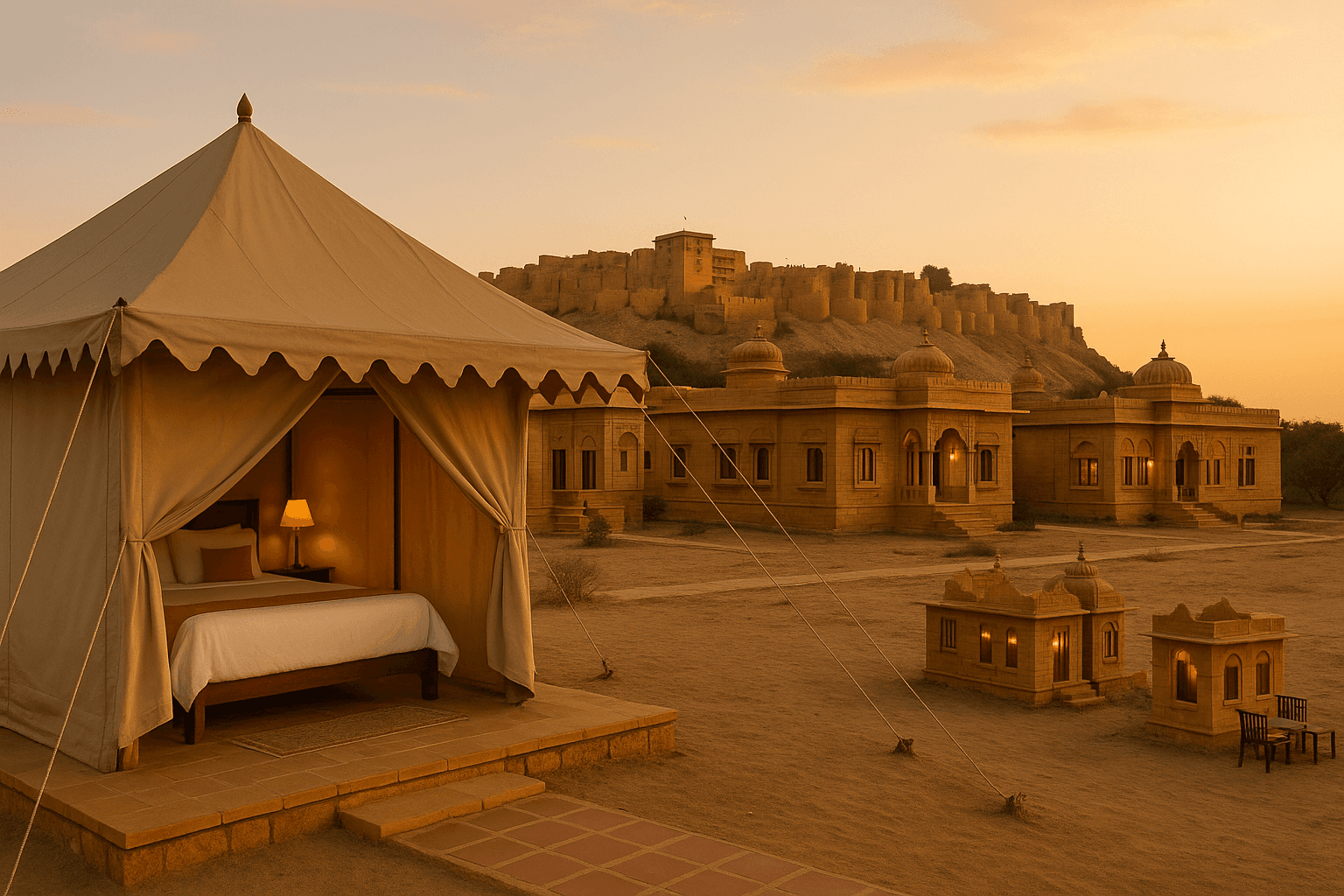 Discover Heritage Haveli Hotels Near Jaisalmer Fort — Jaisalmer travel photo