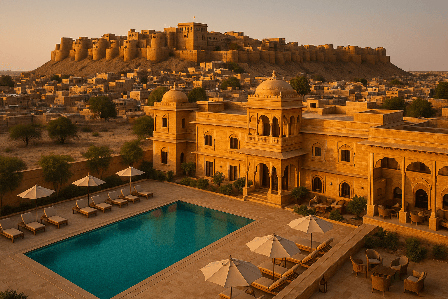 Top Hotels with Fort View in Jaisalmer for a Memorable Stay — Jaisalmer travel photo
