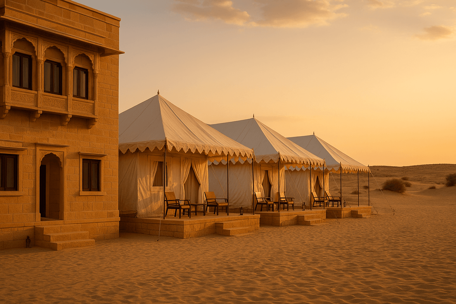 How to Book a Jaisalmer Hotel and Desert Camp in One Plan — Jaisalmer travel photo
