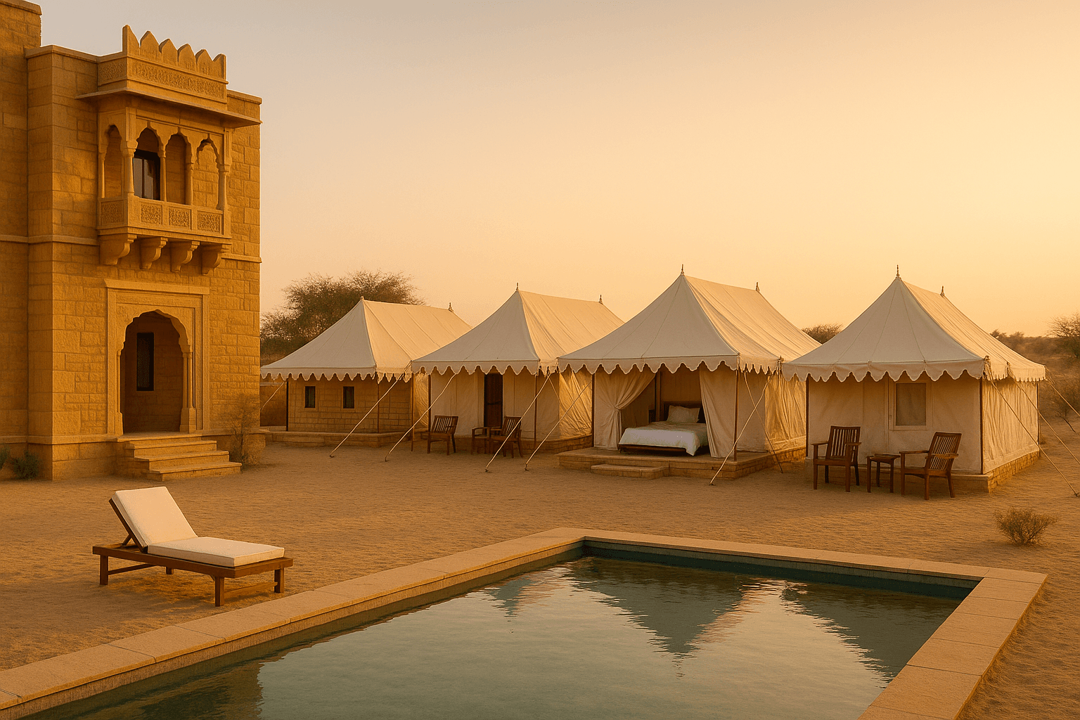 Kids-friendly Jaisalmer Resort and Desert Camp Amenities — Jaisalmer travel photo