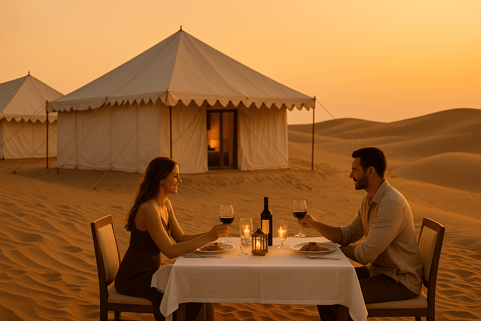 Experience a Private Desert Dinner on the Dunes for Couples — Jaisalmer travel photo