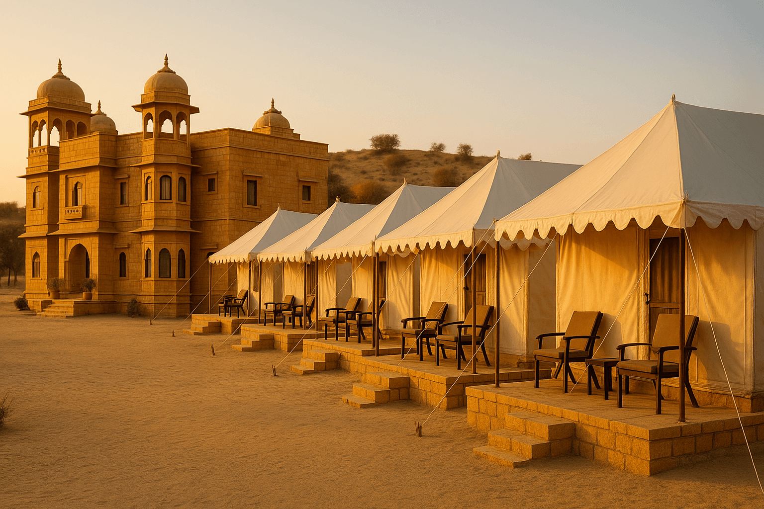 Senior-Friendly Hotels and Desert Camps in Jaisalmer — Jaisalmer travel photo