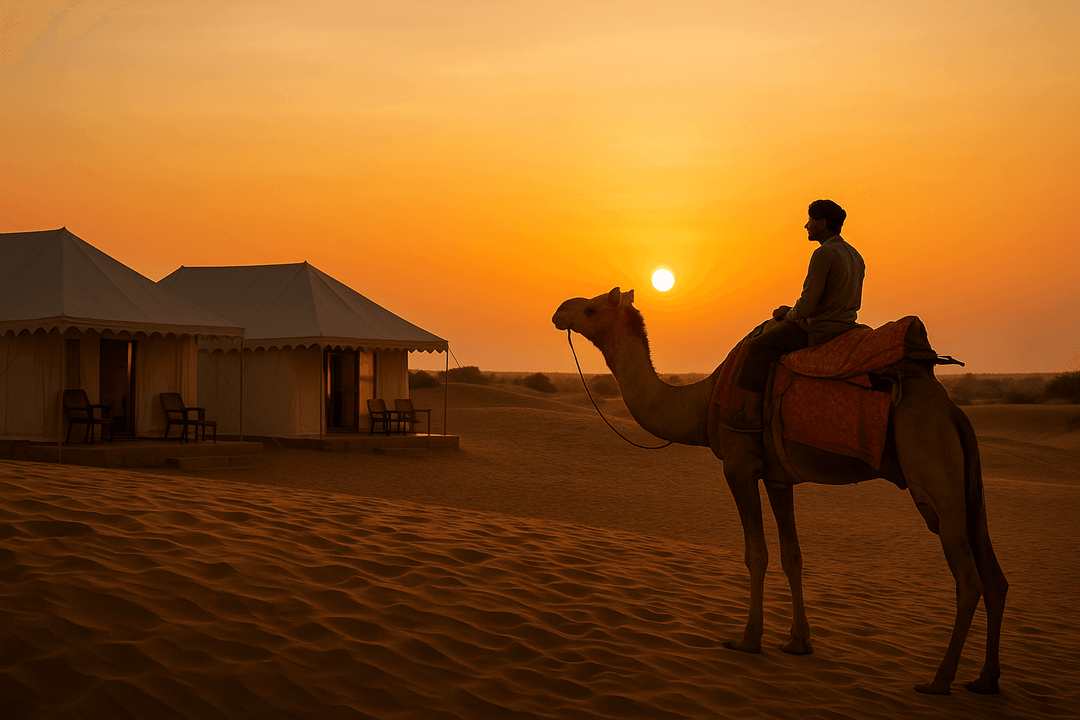 Sunrise or Sunset Camel Ride — Which Safari Slot to Book — Jaisalmer travel photo